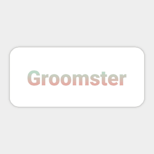 Groomster Sticker